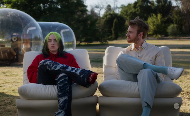 Billie Eilish and Finneas unveil Spotify HiFi